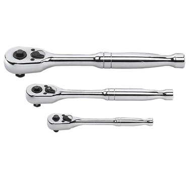GearWrench® 3-Piece, 45 Tooth Quick Release Teardrop Ratchet Set